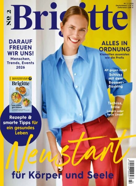 Brigitte Magazin – Nr 2 2026 Cover