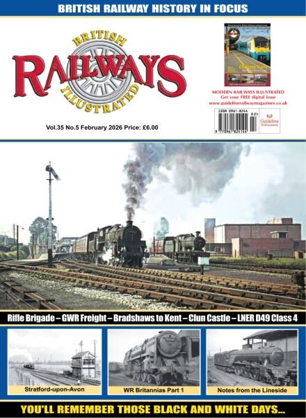 British Railways Illustrated – February 2026 Cover