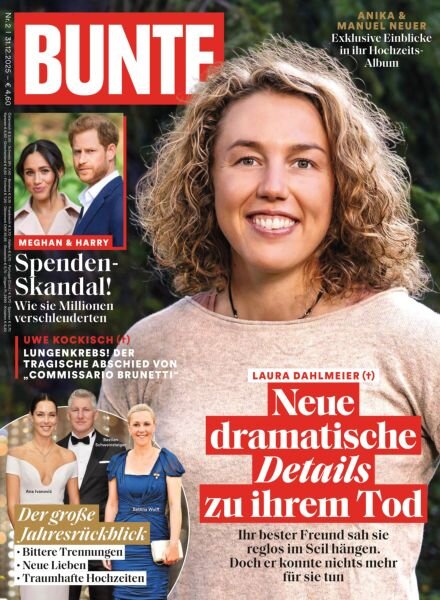 Bunte – 31 Dezember 2025 Cover
