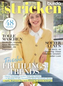 Burda Stricken – Januar 2026