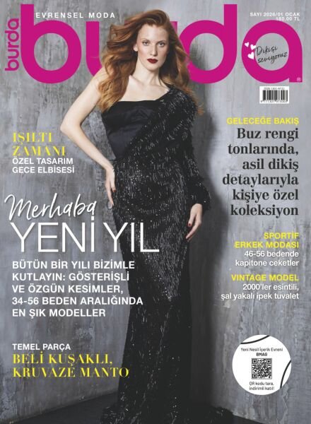 Burda Turkiye – Ocak 2026 Cover
