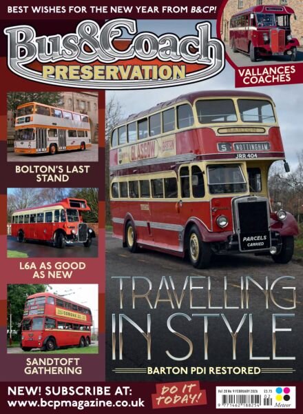 Bus & Coach Preservation – February 2026 Cover