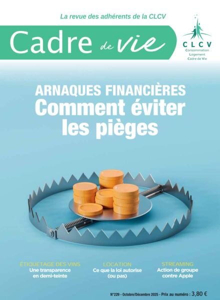 Cadre de Vie – Octobre-Decembre 2025 Cover