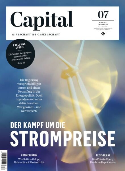Capital Germany – Juli 2025 Cover