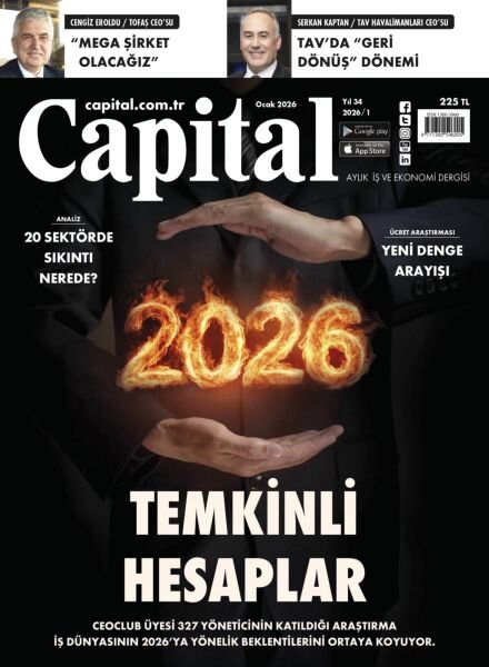 Capital Turkiye – 1 Ocak 2026 Cover