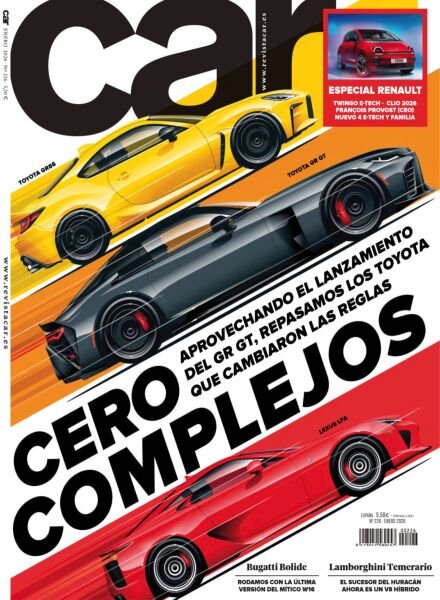 Car Espana – Enero 2026 Cover