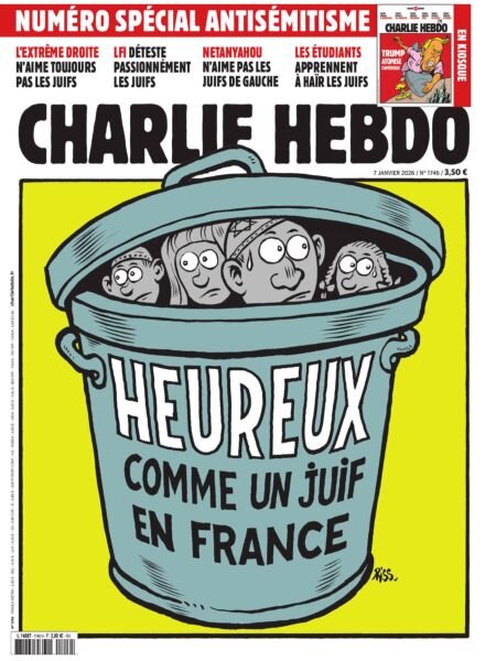 Charlie Hebdo – 7 Janvier 2026 Cover