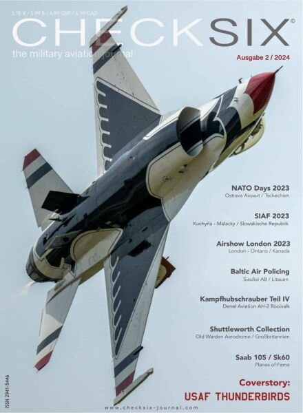 Checksix The Military Aviation Journal Deutsche Edition – Nr 2 2024 Cover