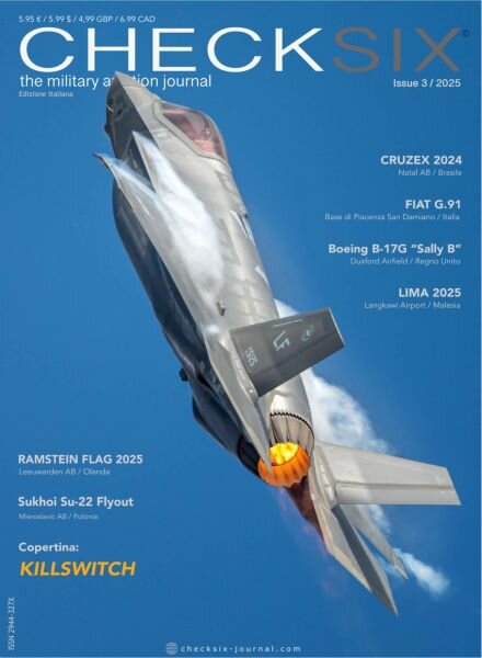 Checksix The Military Aviation Journal Edizione Italiana – Issue 3 2025 Cover