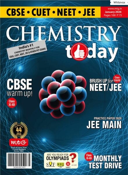 Chemistry Today – January 2026 Cover