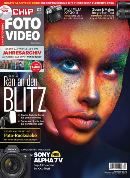Chip Foto Video Germany – Februar 2026 Cover