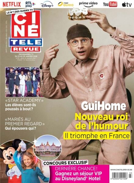 Cine Tele Revue – 22 Janvier 2026 Cover