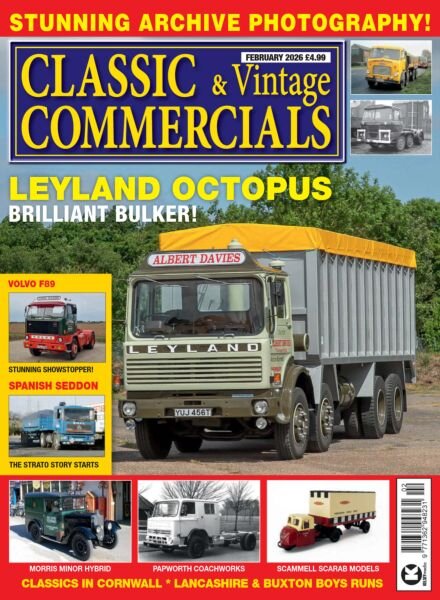 Classic & Vintage Commercials – February 2026 Cover