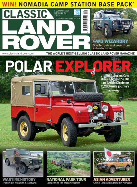 Classic Land Rover – February 2026 Cover