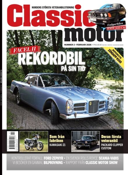Classic Motor – 7 Januari 2026 Cover