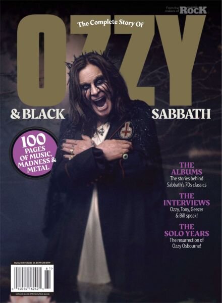 Classic Rock Presents – The Complete Story of Ozzy & Black Sabbath 2025 Cover