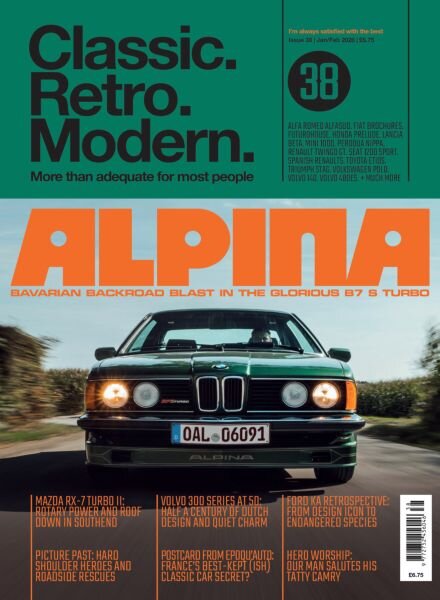 ClassicRetroModern – Issue 38 2026 Cover