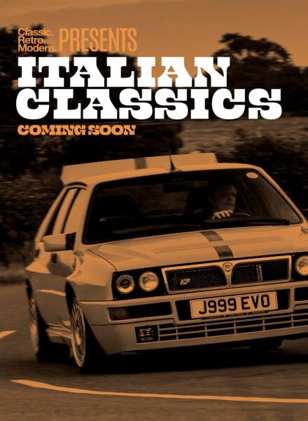 ClassicRetroModern Presents – Italian Classics 2026 Cover