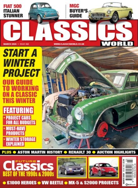 Classics World – March 2026 Cover