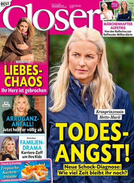 Closer Germany – 14 Januar 2026 Cover