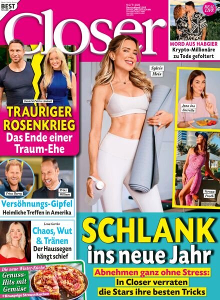 Closer Germany – 7 Januar 2026 Cover