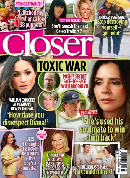 Closer UK – 24 January 2026 Cover