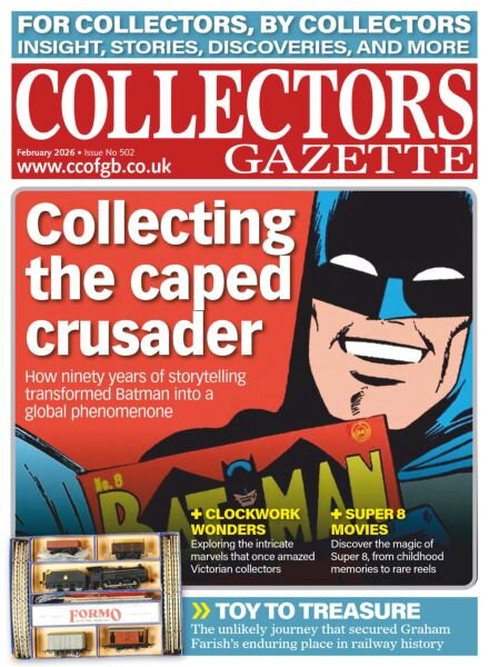 Collectors Gazette – February 2026 Cover