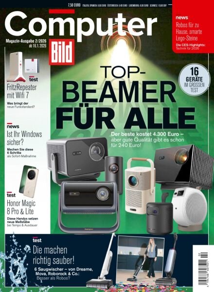 Computer Bild Germany – 16 Januar 2026 Cover