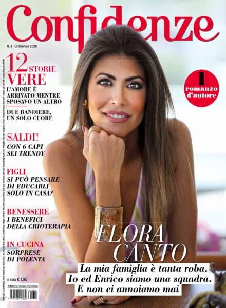 Confidenze – 13 Gennaio 2026 Cover