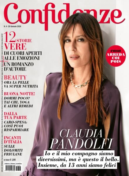 Confidenze – 20 Gennaio 2026 Cover