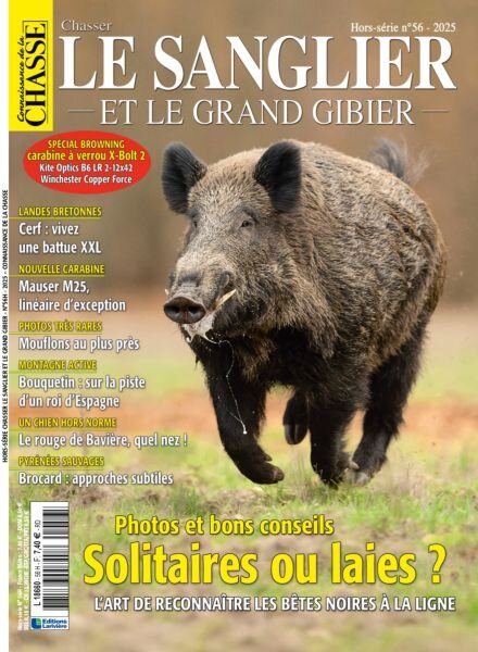 Connaissance de la Chasse – Hors-Serie – Octobre 2025 Cover