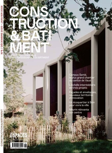 Construction & Batiment – Decembre 2025-Janvier 2026 Cover