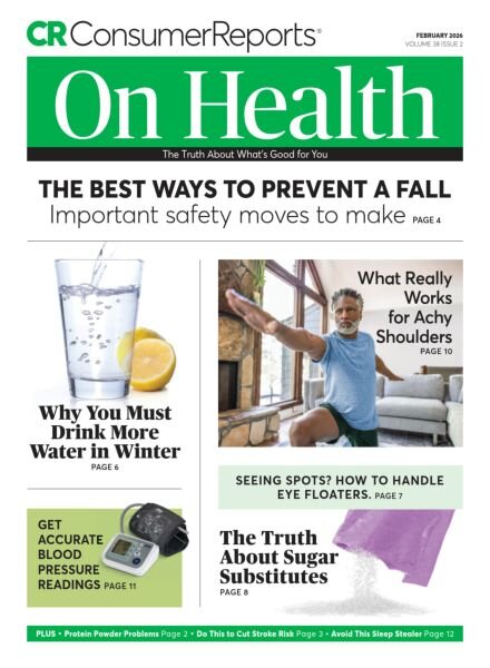 Consumer Reports on Health – February 2026 Cover