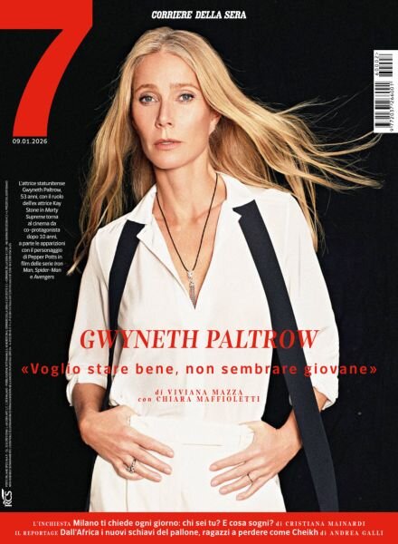 Corriere della Sera Sette – 9 Gennaio 2026 Cover