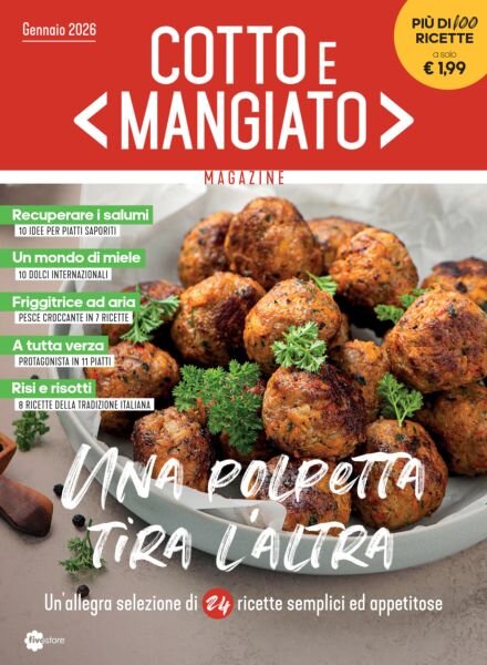 Cotto e Mangiato – Gennaio 2026 Cover