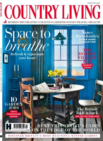 Country Living UK – February 2026 Cover