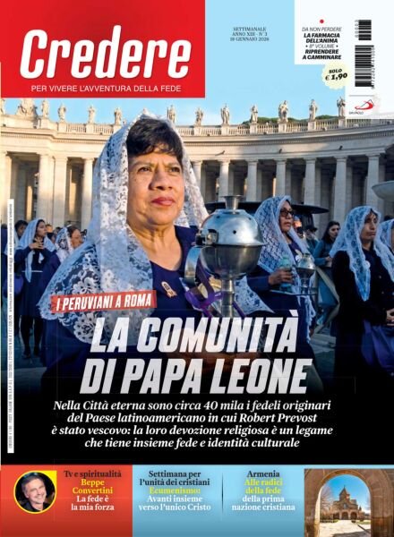 Credere – 18 Gennaio 2026 Cover