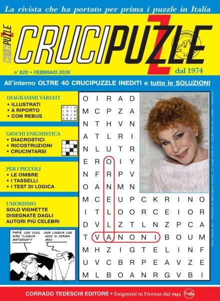 Crucipuzzle – Febbraio 2026 Cover