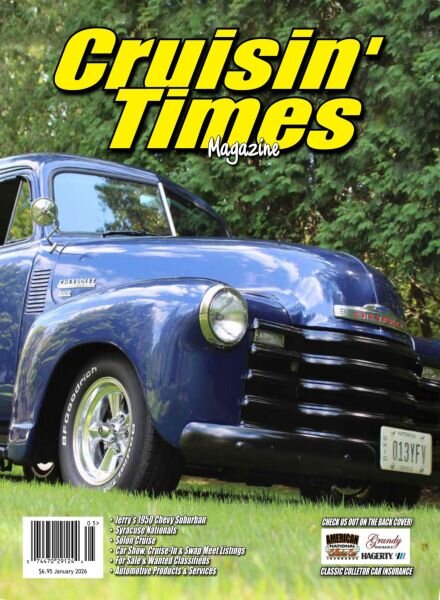 Cruisin’ Times – January 2026 Cover