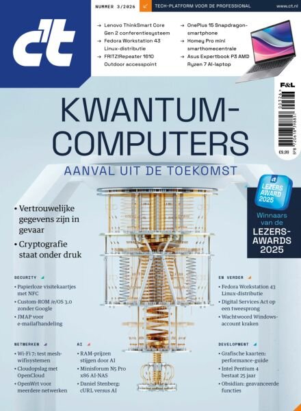 c’t Magazine Netherlands – Maart 2026 Cover