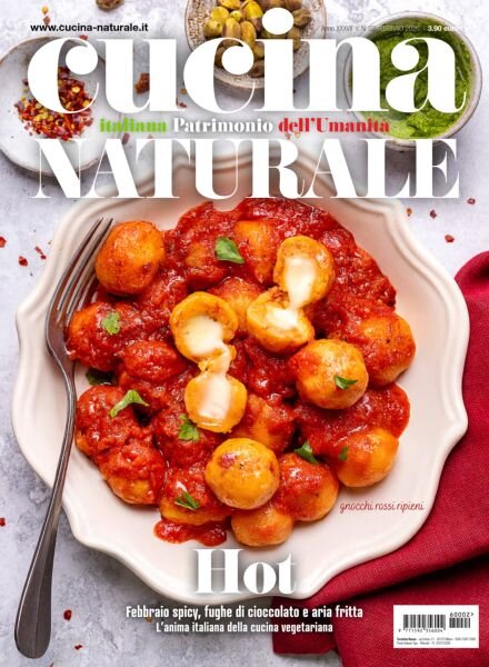 Cucina Naturale – Febbraio 2026 Cover