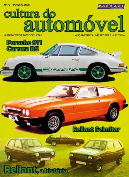 Cultura do Automovel – Janeiro 2026 Cover