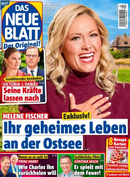 Das Neue Blatt – 21 Januar 2026 Cover