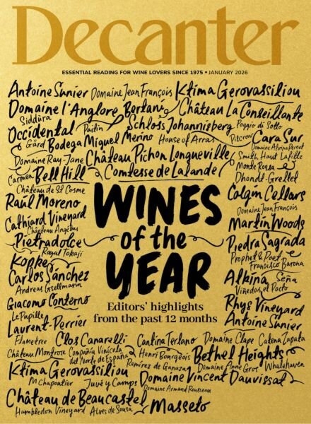 Decanter UK – January 2026 Cover