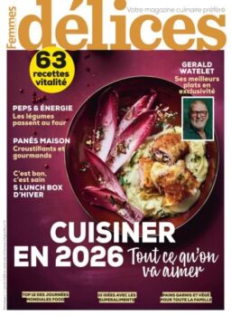 Delices de Femmes d’Aujourd’hui – Janvier 2026