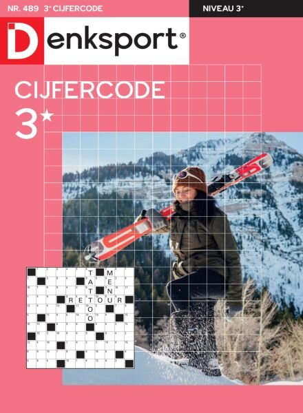 Denksport Cijfercode 3 – 21 Januari 2026 Cover