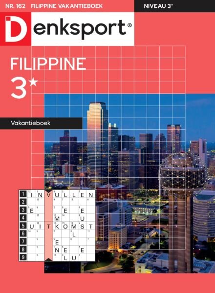 Denksport Filippine 3 Vakantieboek – 8 Januari 2026 Cover