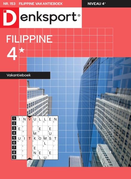 Denksport Filippine 4 Vakantieboek – 8 Januari 2026 Cover
