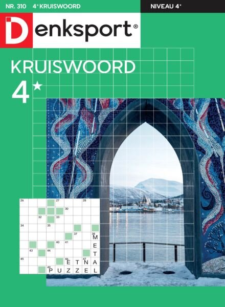 Denksport Kruiswoord 4 – 8 Januari 2026 Cover