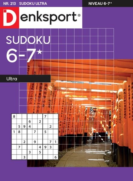 Denksport Sudoku 6-7 ultra – 21 Januari 2026 Cover